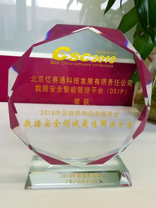 亿赛通荣获数据安全领域最佳解决方案奖，引领数据技术开发新篇章
